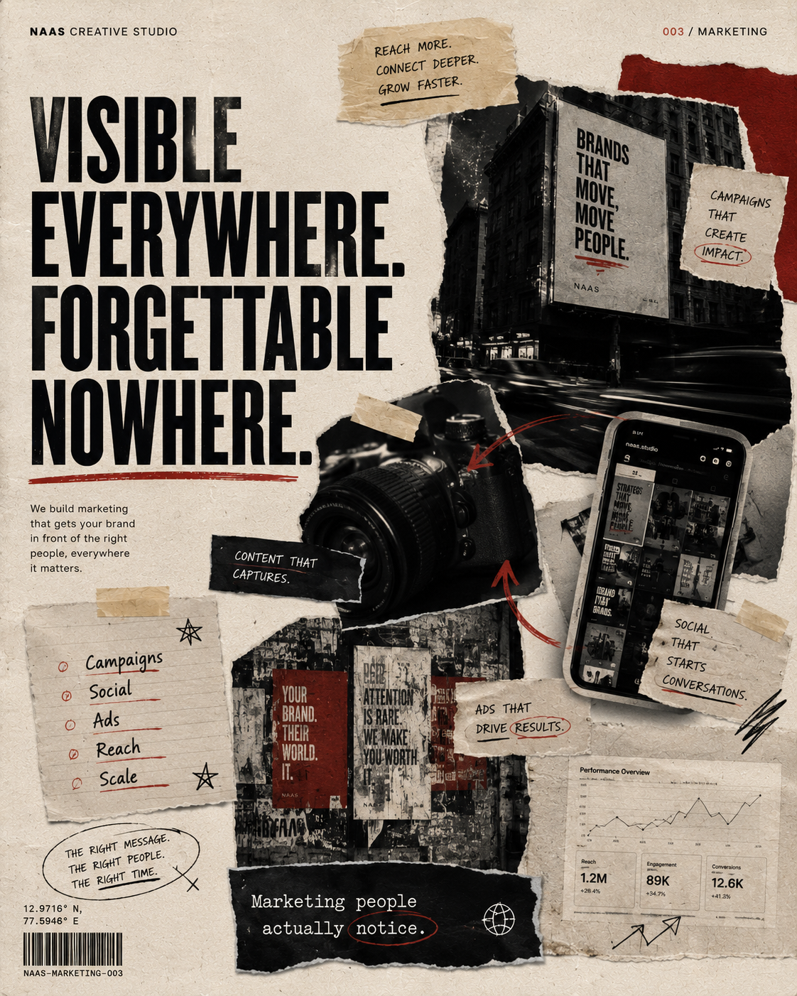 Campaign — Naas Creative Studio editorial hero visual
